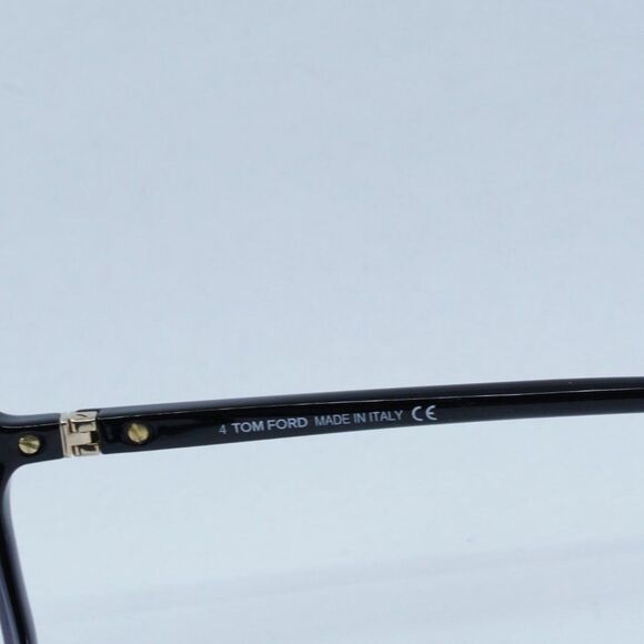 Tom Ford FT5813-B 001 Eyeglasses Black 56mm Rectangle Frame, Blue Light Block main image 4